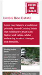 Mobile Screenshot of lutonhooestate.co.uk